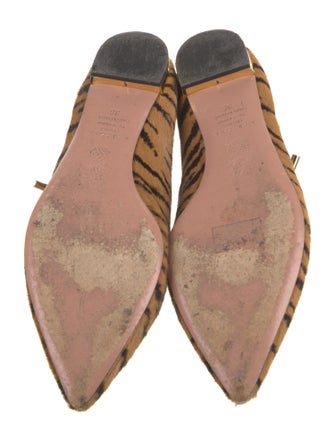 Altuzarra Ponyhair Animal Print Ballet Flats