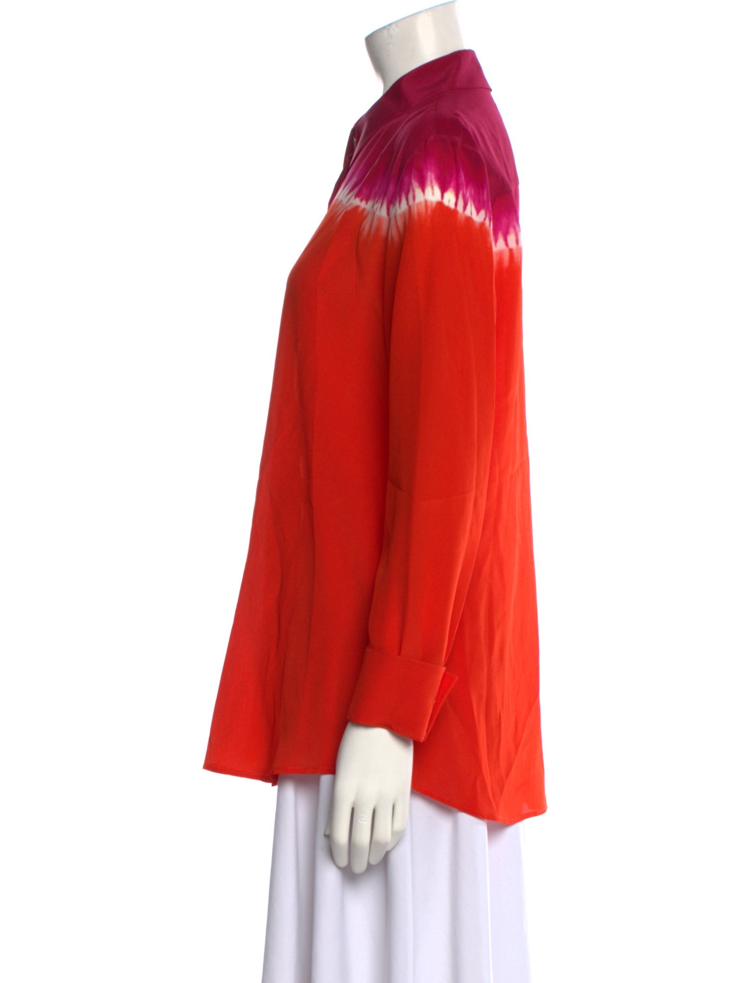 Altuzarra Silk Long Sleeve Blouse