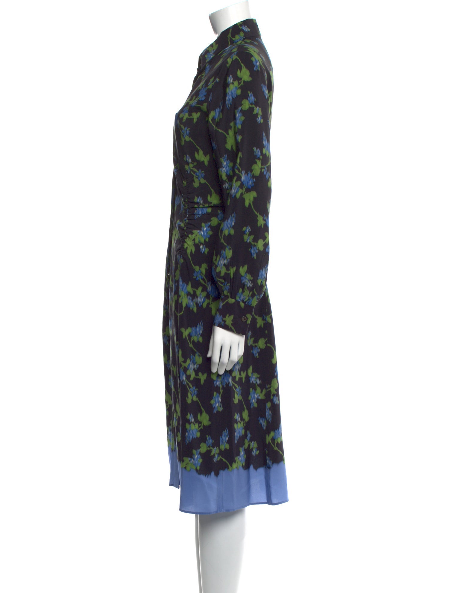 Altuzarra Silk Midi Length Dress