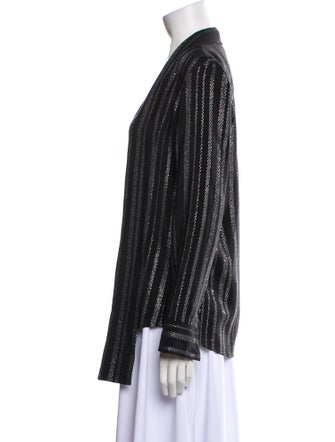 Altuzarra Silk Striped Blouse