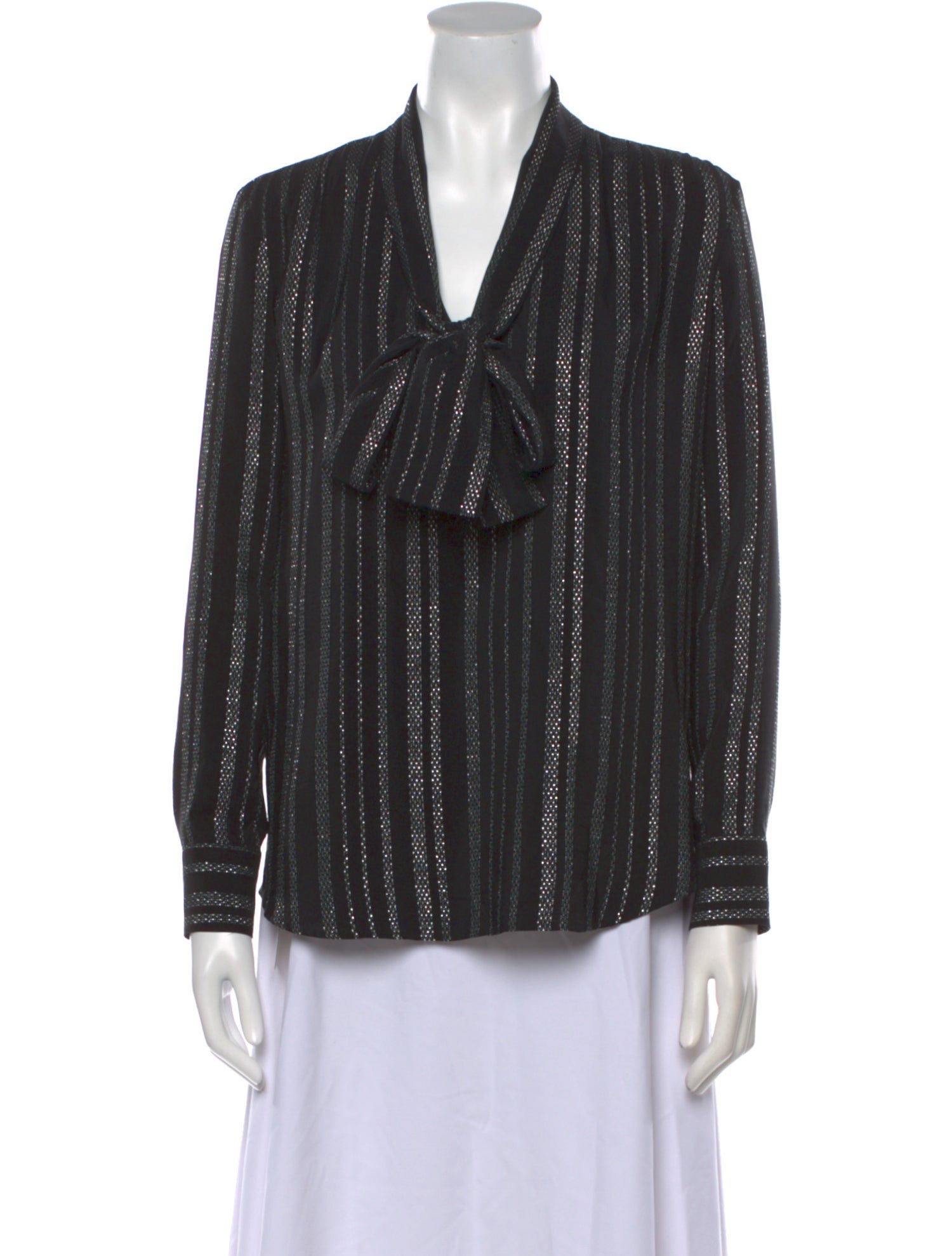 Altuzarra Silk Striped Blouse