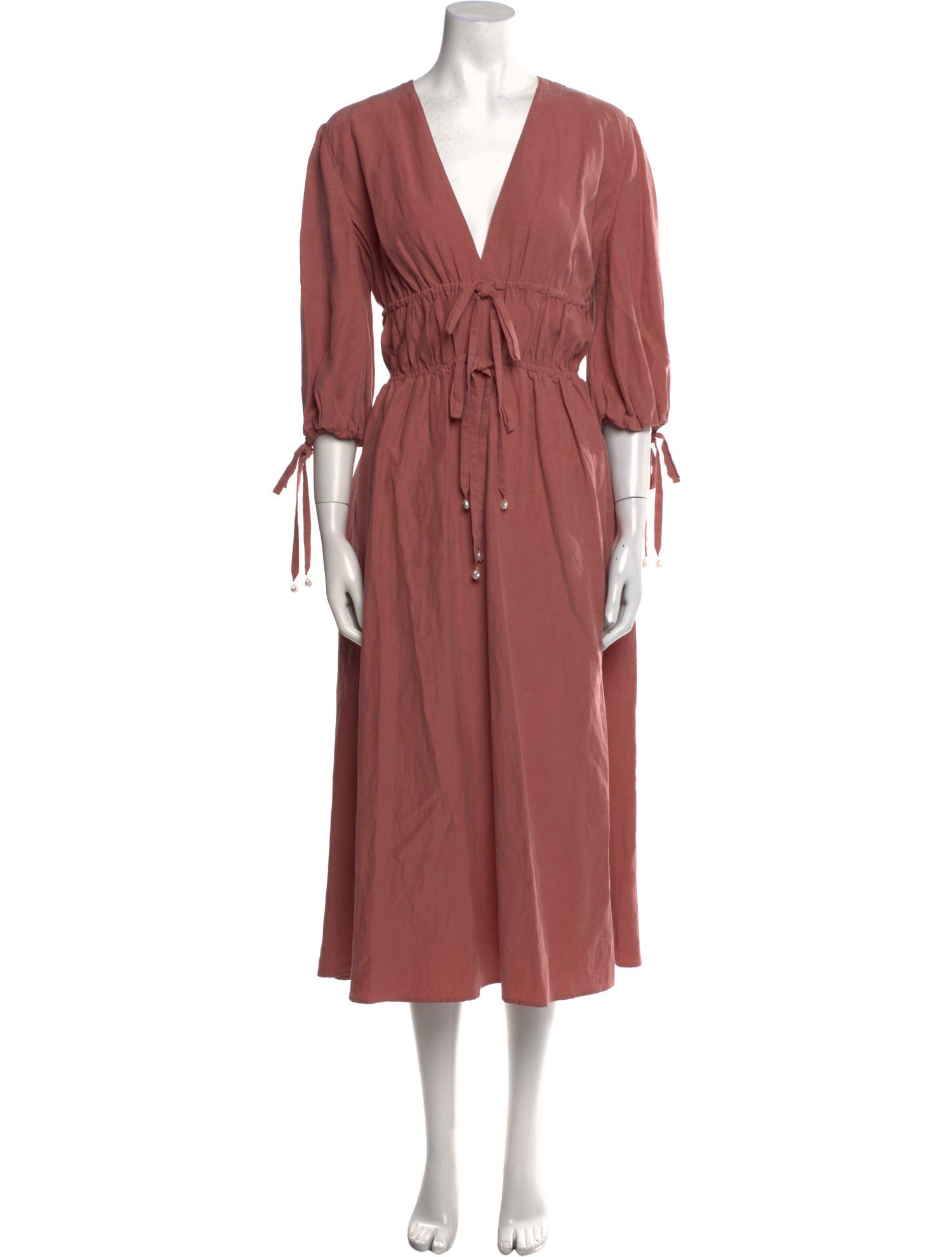 Altuzarra V-Neck Long Dress w/ Tags