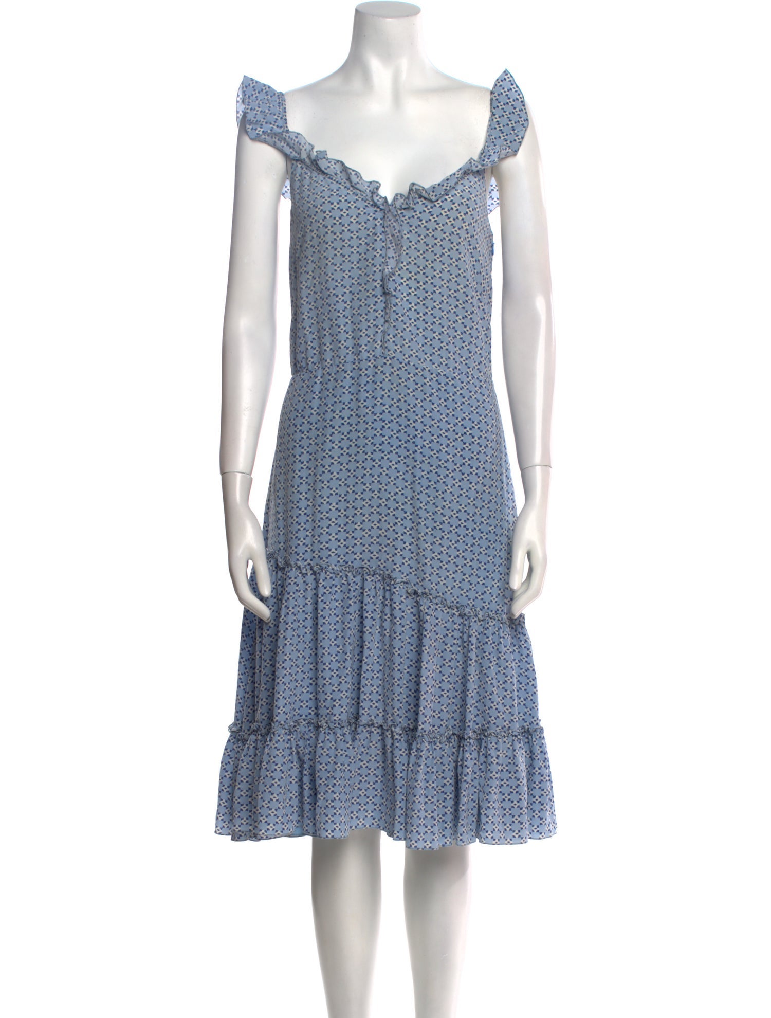 Altuzarra Silk Midi Length Dress