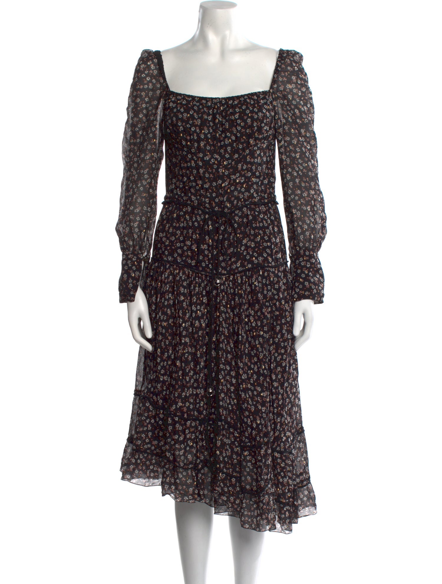 Altuzarra Silk Midi Length Dress