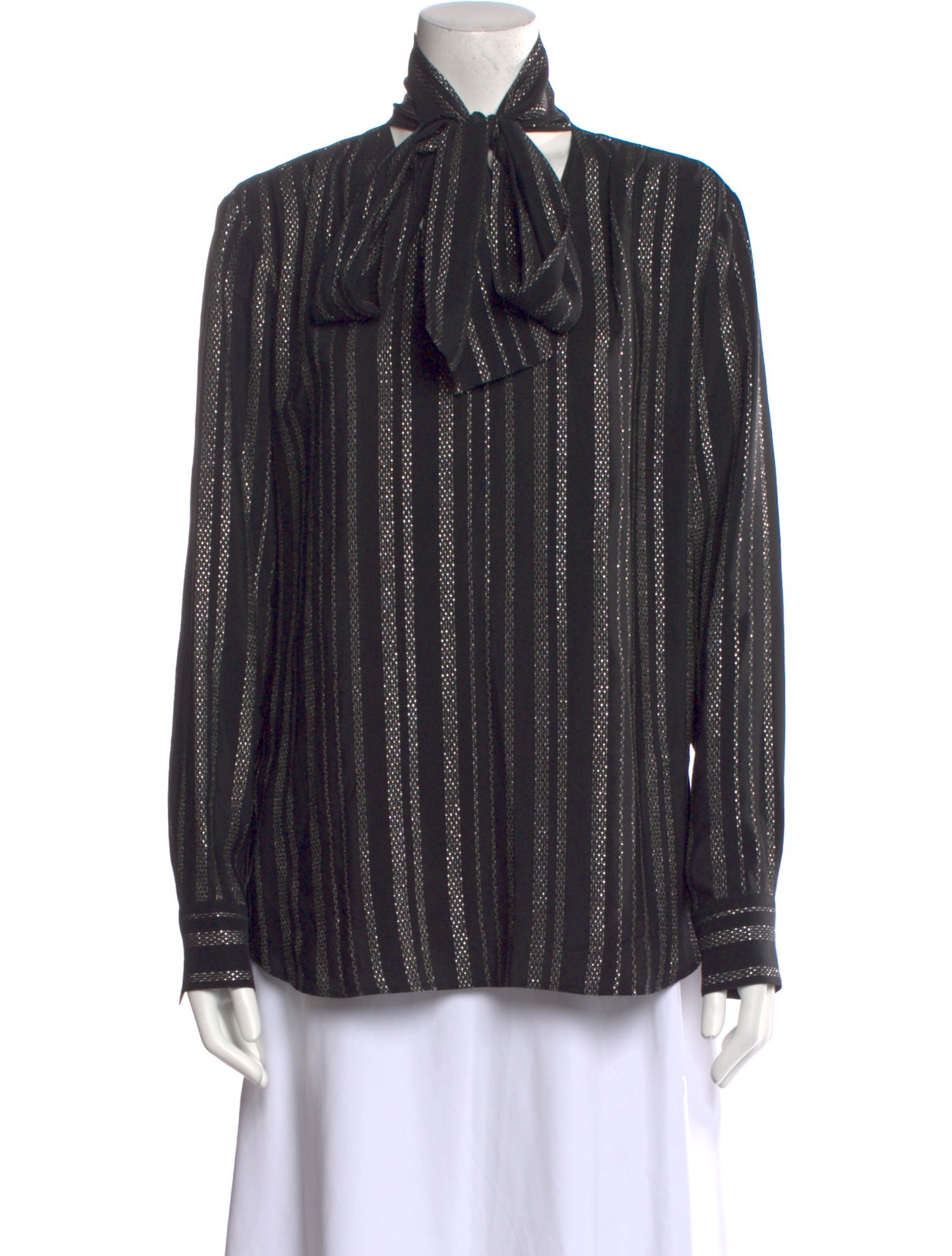 Altuzarra Silk Striped Blouse