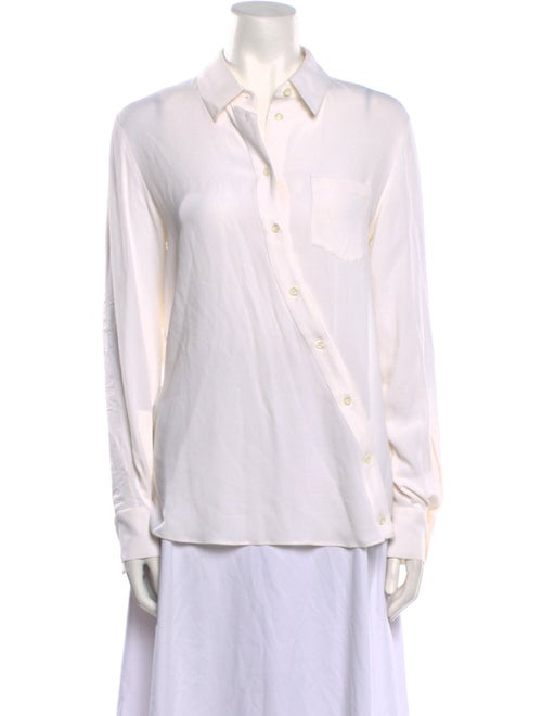 Altuzarra Long Sleeve Button-Up Top
