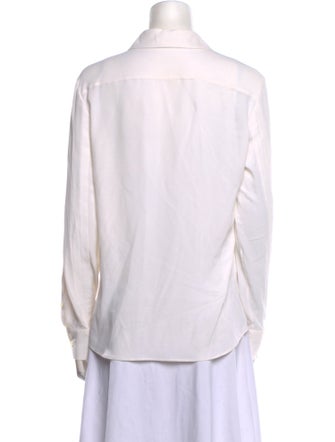Altuzarra Long Sleeve Button-Up Top