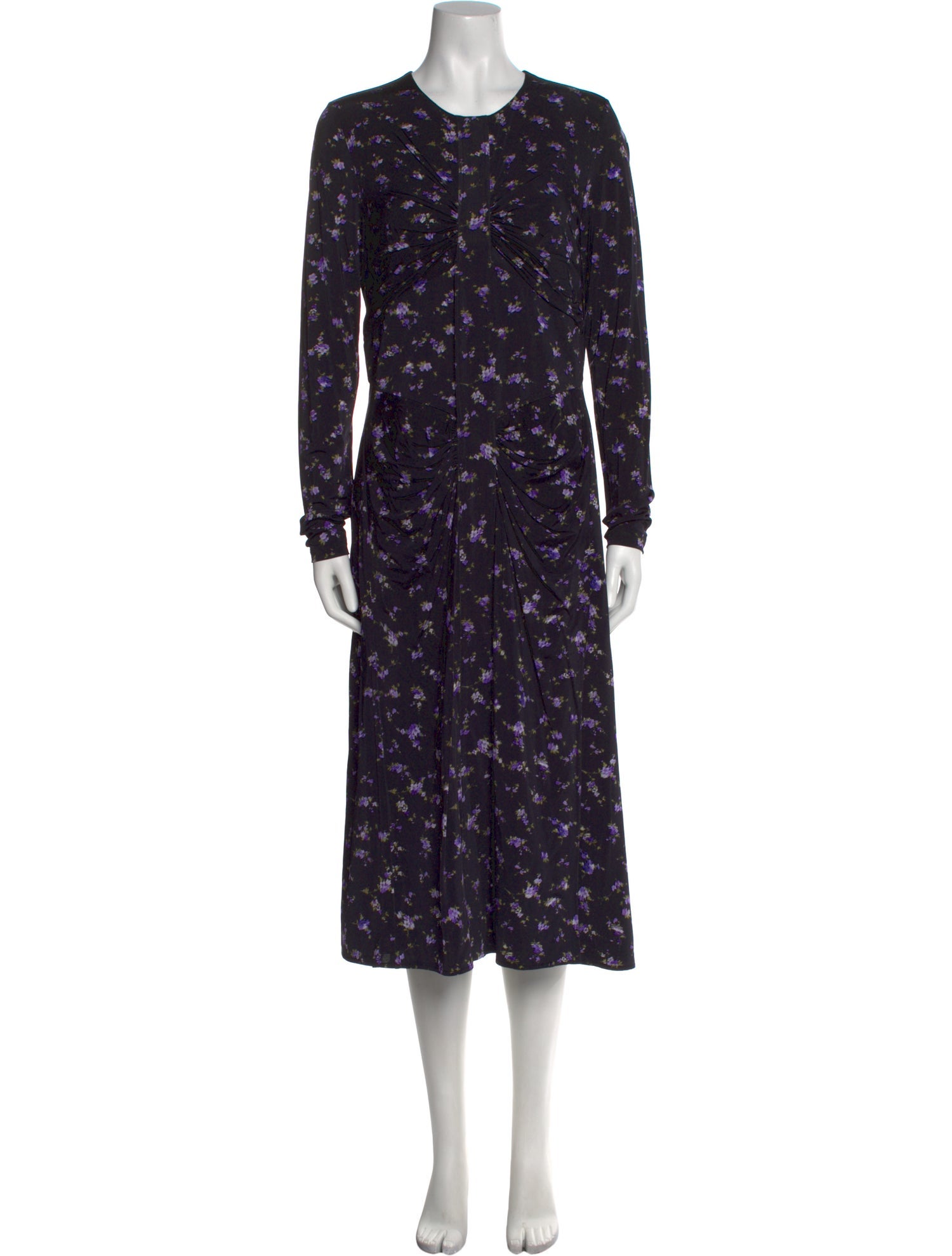 Altuzarra Floral Print Midi Length Dress