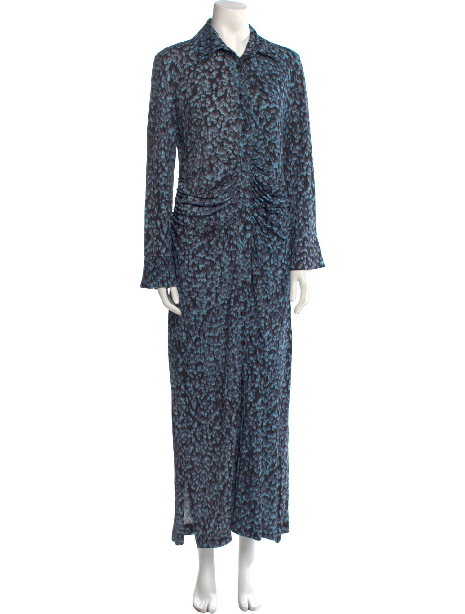 Altuzarra Animal Print Long Dress