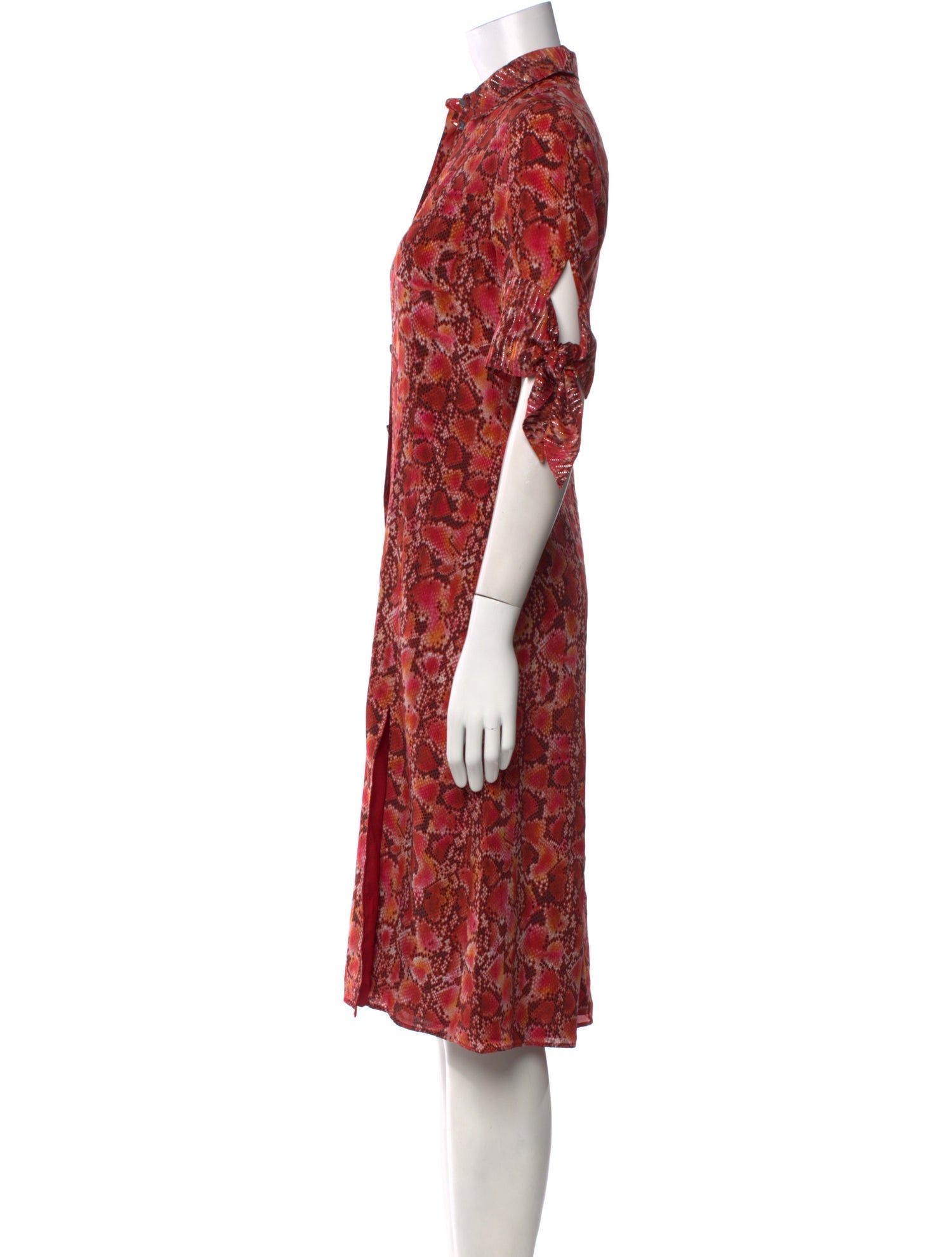 Altuzarra Silk Midi Length Dress