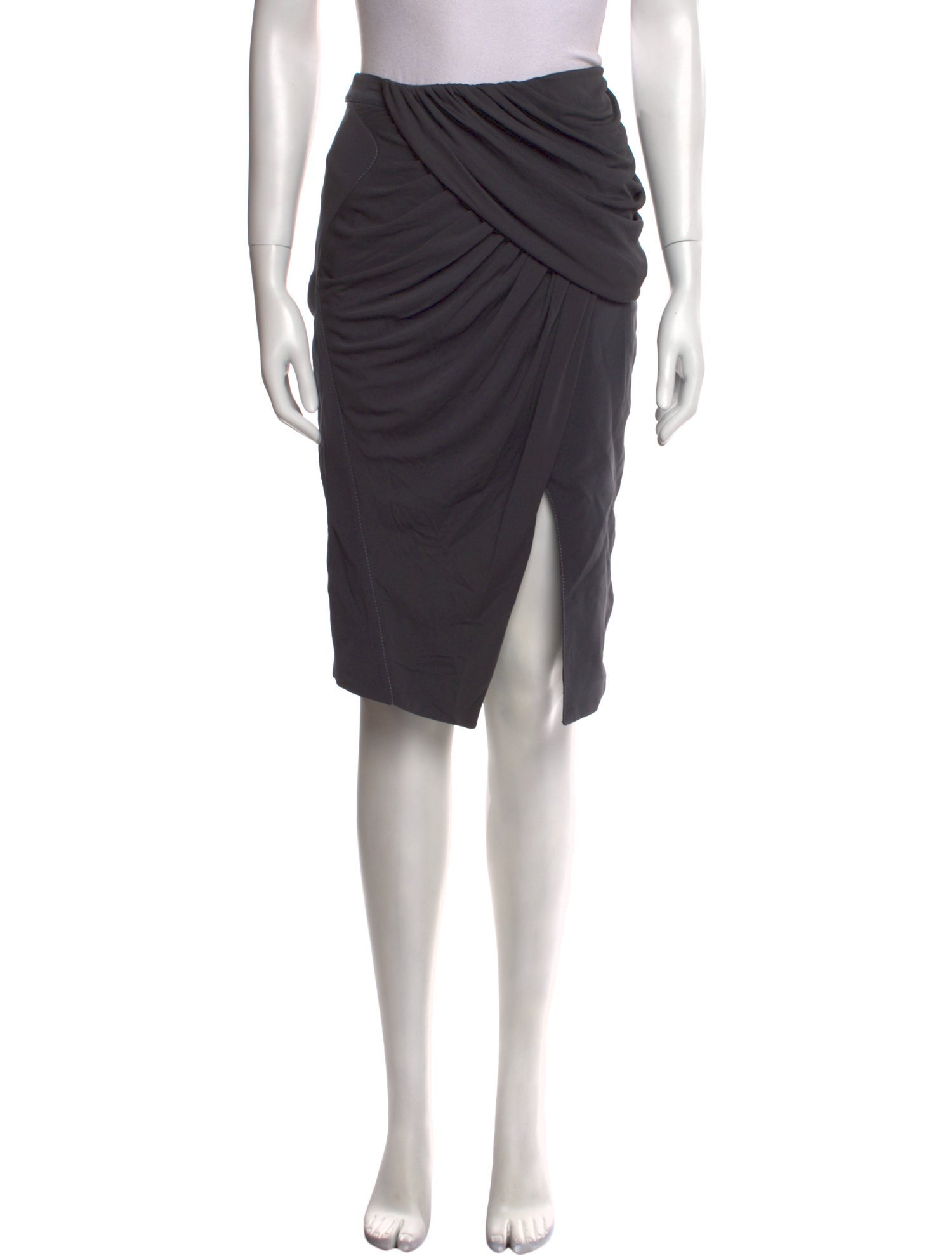 Altuzarra Pleated Accents Midi Length Skirt