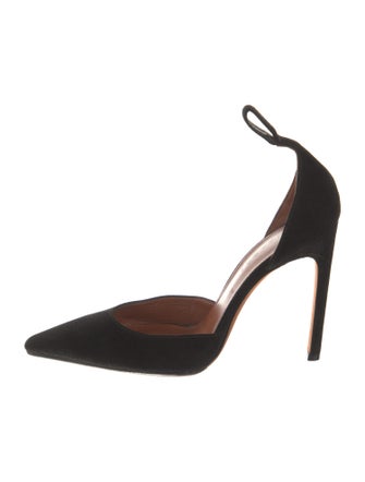 Altuzarra Suede D'Orsay Pumps