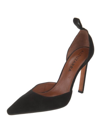 Altuzarra Suede D'Orsay Pumps