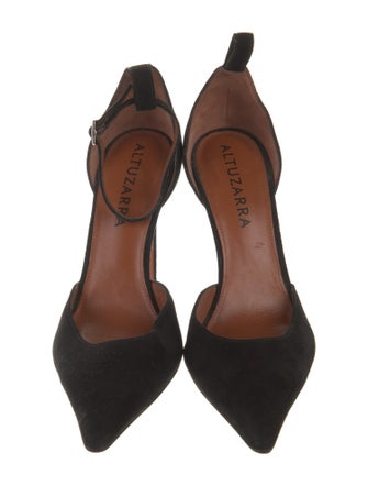Altuzarra Suede D'Orsay Pumps