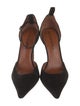 Altuzarra Suede D'Orsay Pumps