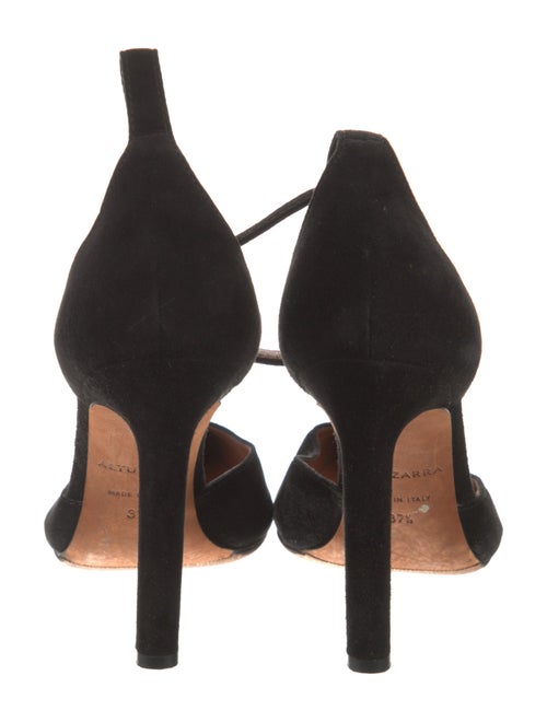 Altuzarra Suede D'Orsay Pumps