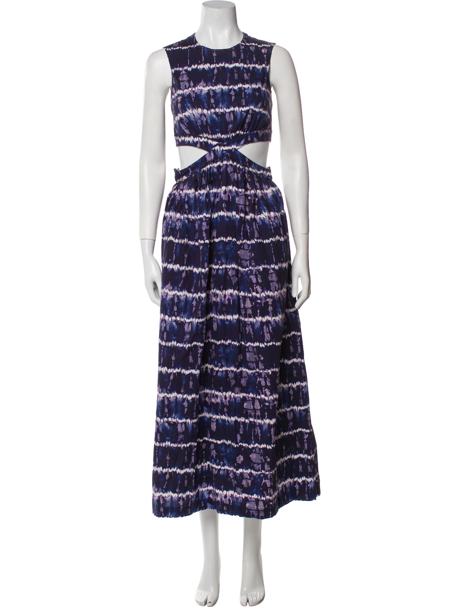 Altuzarra Tie-Dye Print Long Dress