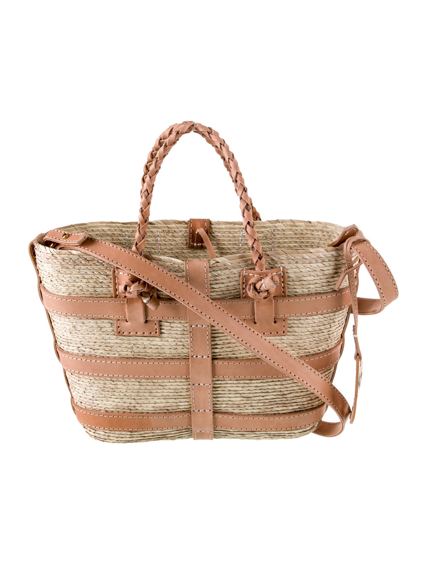 Altuzarra Straw Top Handle Bag