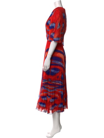 Altuzarra Printed Long Dress