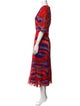 Altuzarra Printed Long Dress