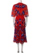 Altuzarra Printed Long Dress