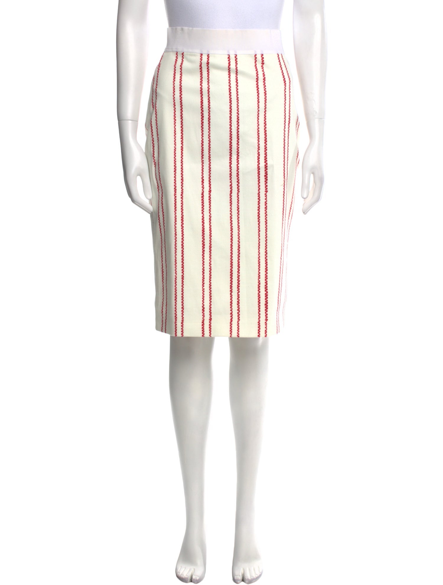 Altuzarra Striped Knee-Length Skirt