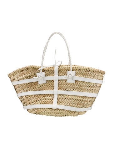 Altuzarra Handle Bags Raffia Top Bag