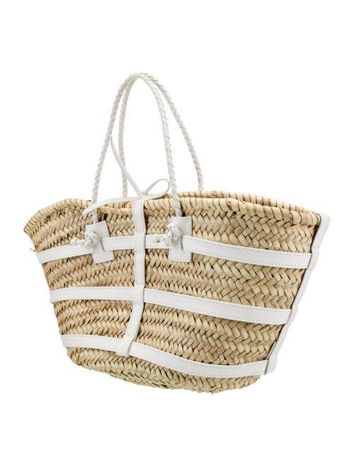 Altuzarra Raffia Top Handle Bag