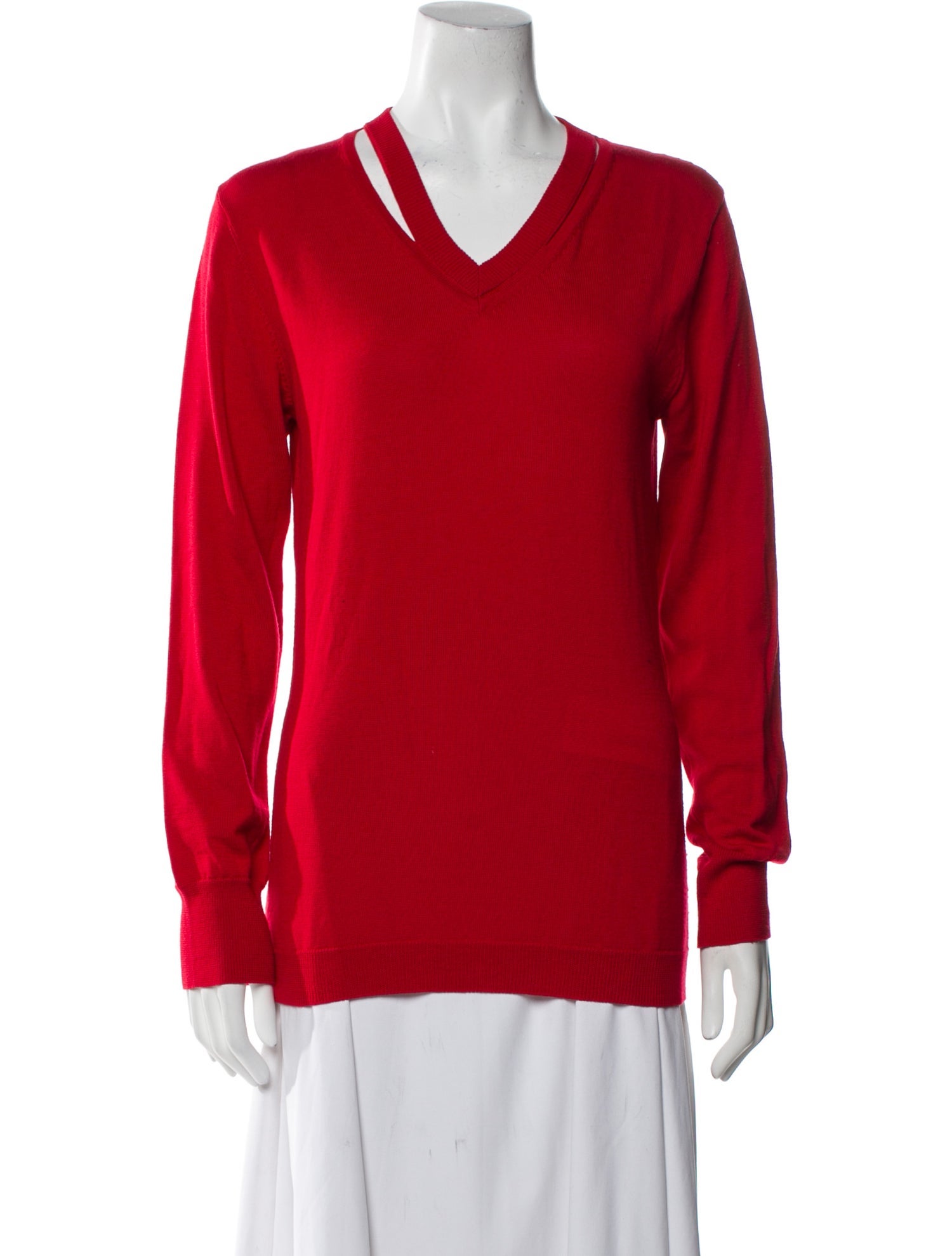 Altuzarra Virgin Wool V-Neck Sweater