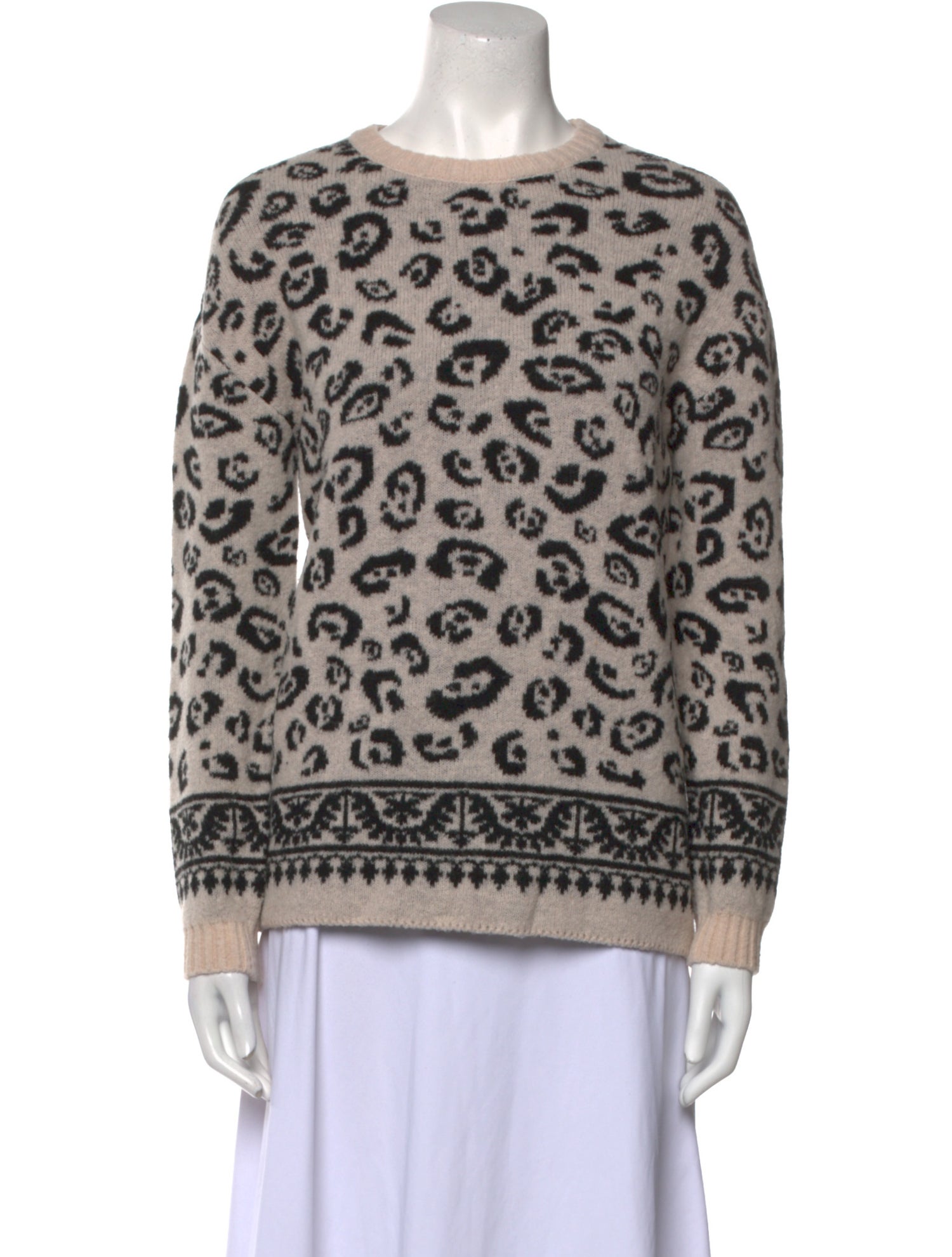 Altuzarra Merino Wool Printed Sweater