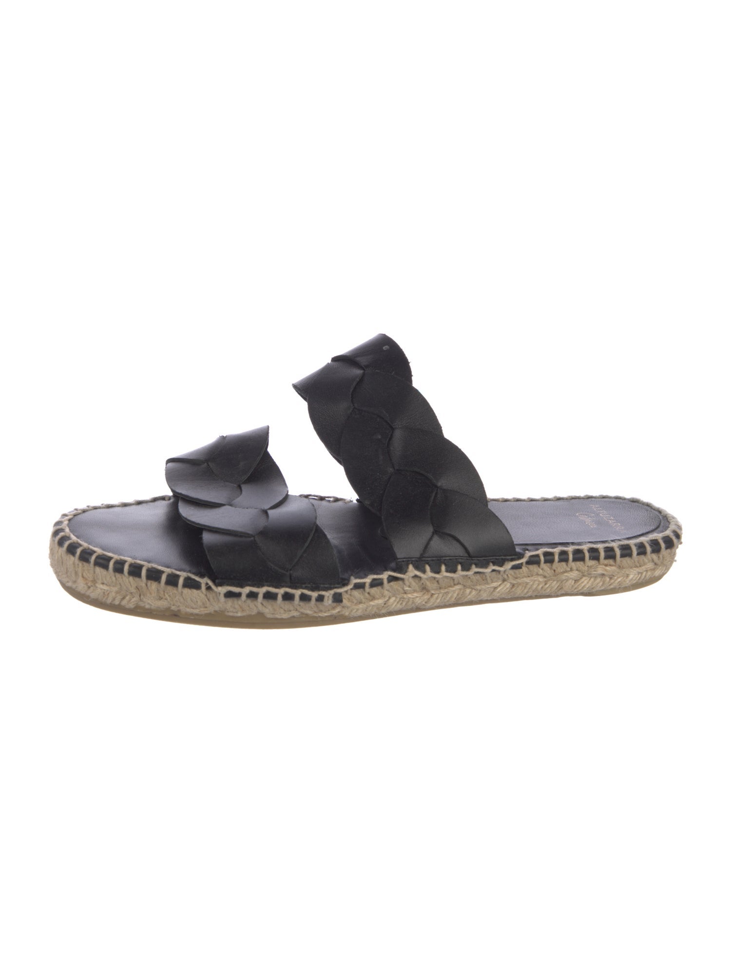 Altuzarra Leather Braided Accents Espadrilles