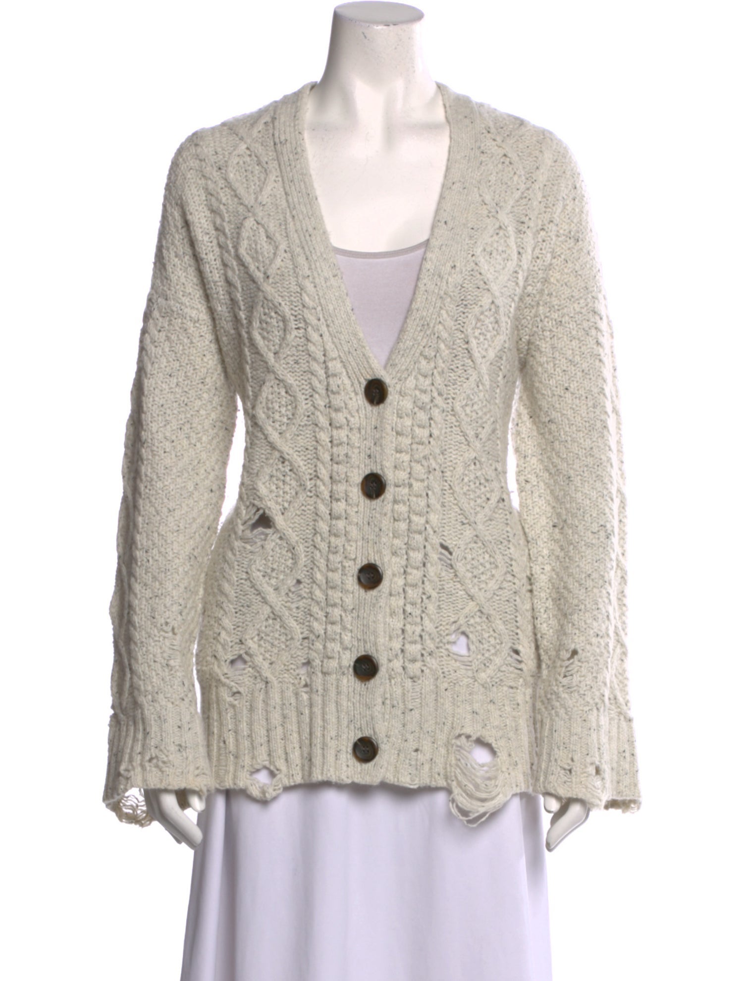 Altuzarra Merino Wool V-Neck Sweater