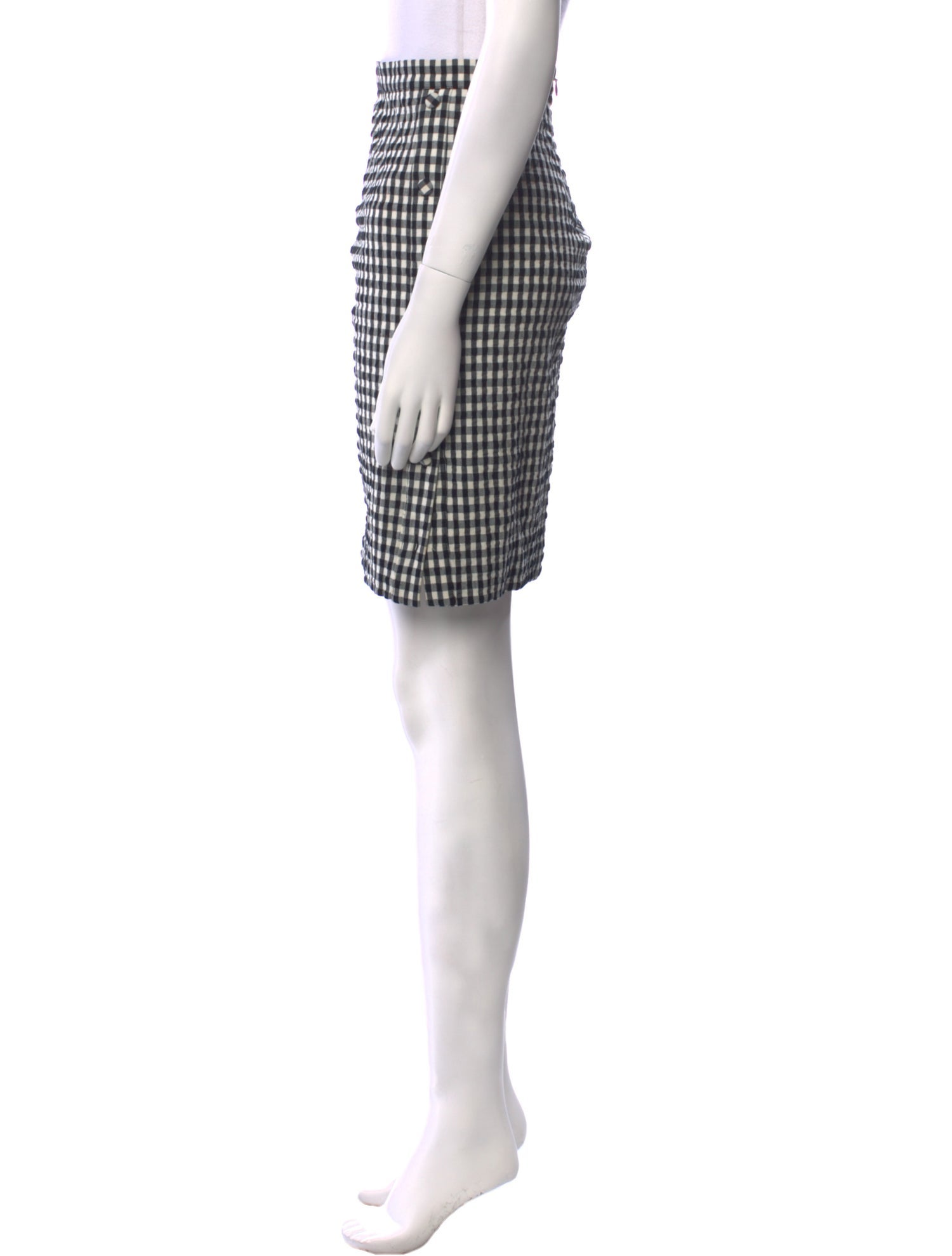 Altuzarra Plaid Print Knee-Length Skirt