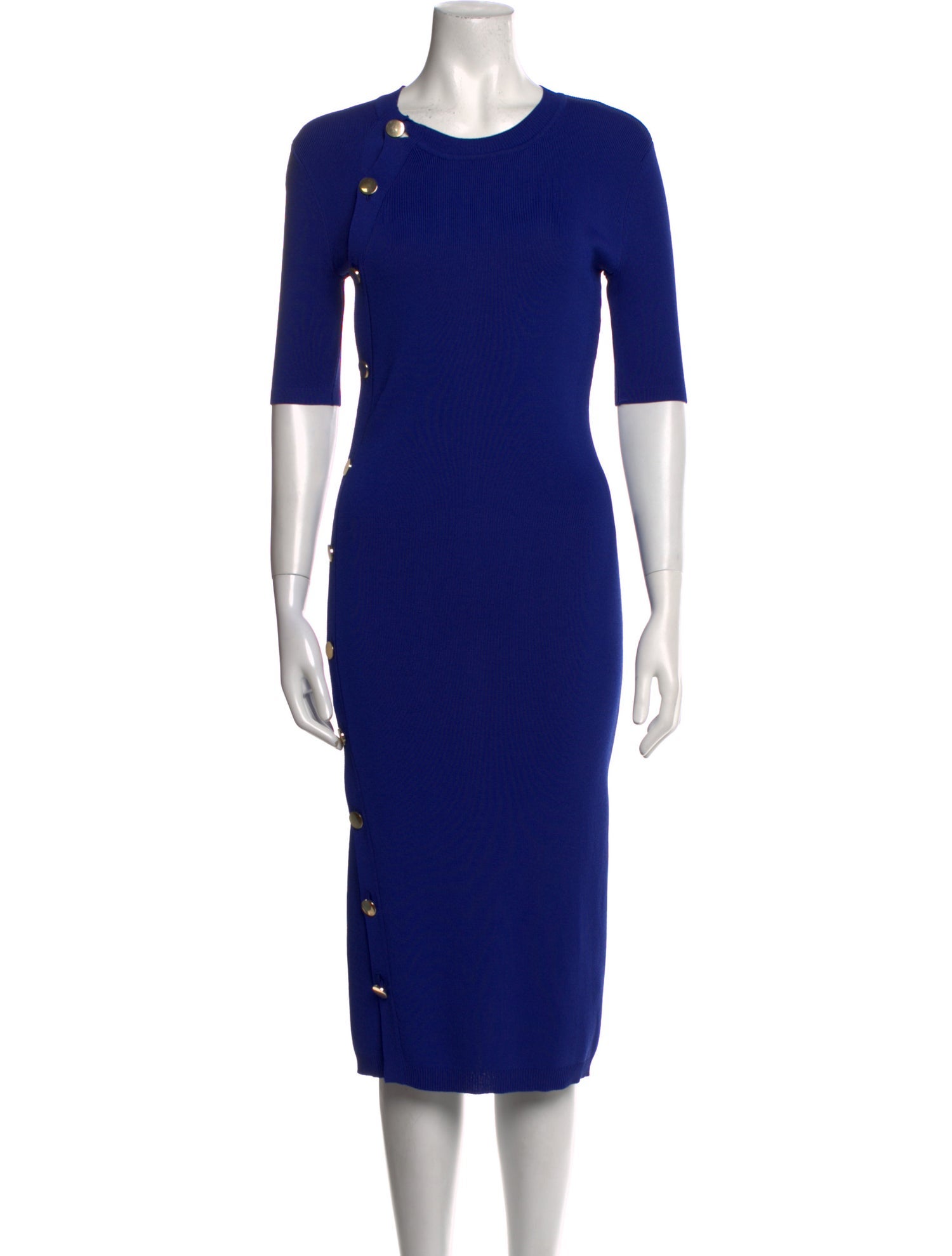 Altuzarra Crew Neck Midi Length Dress