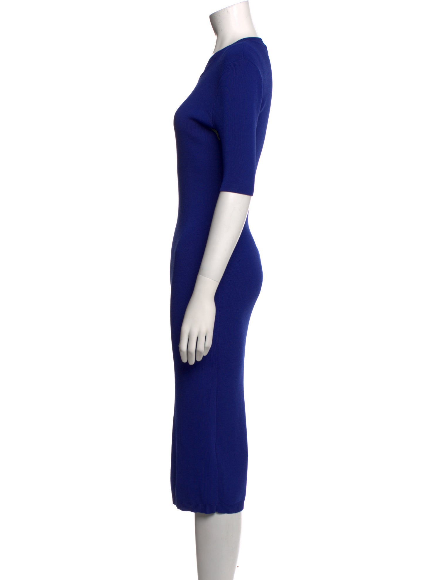 Altuzarra Crew Neck Midi Length Dress