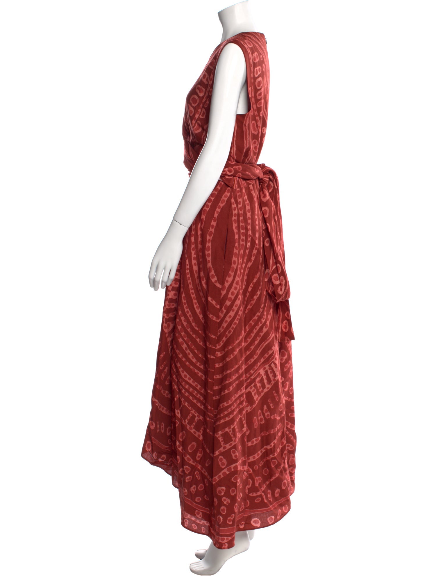 Altuzarra Printed Long Dress