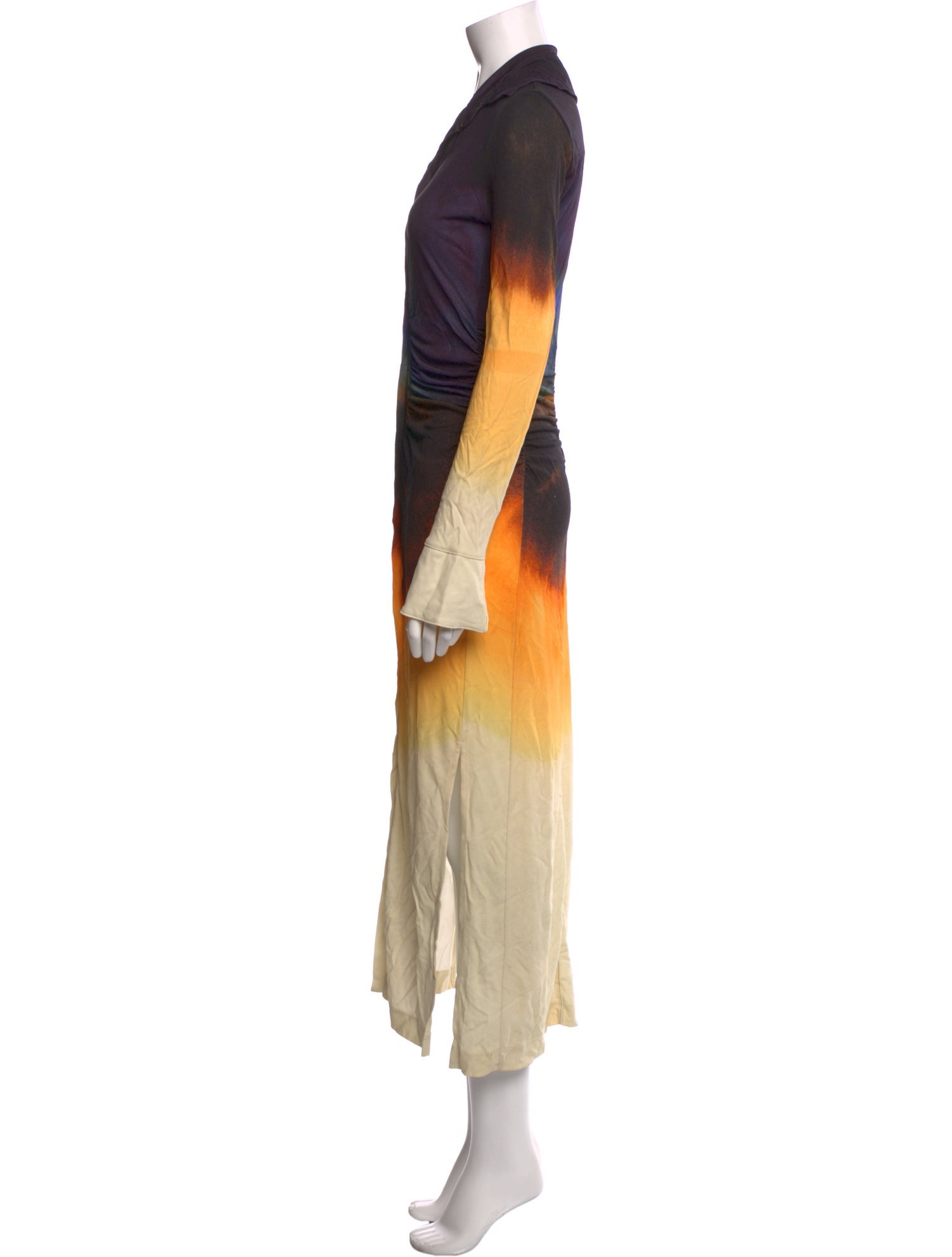 Altuzarra Tie-Dye Print Long Dress