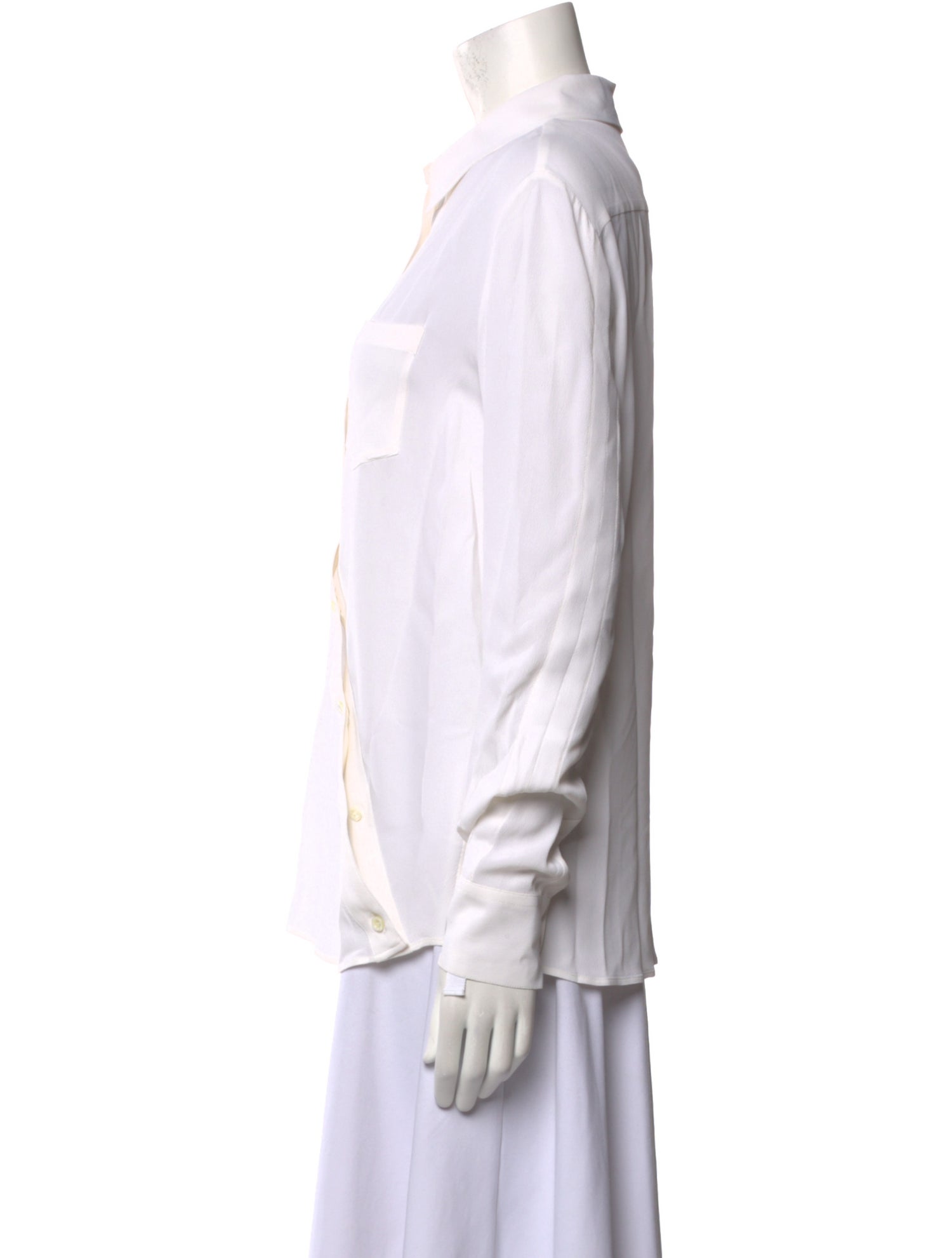 Altuzarra Long Sleeve Button-Up Top