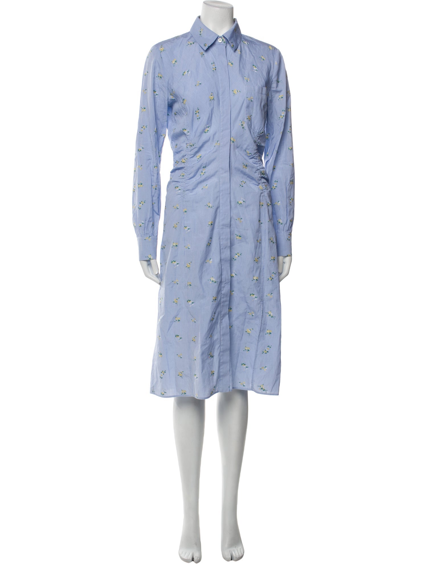 Altuzarra Floral Print Midi Length Dress