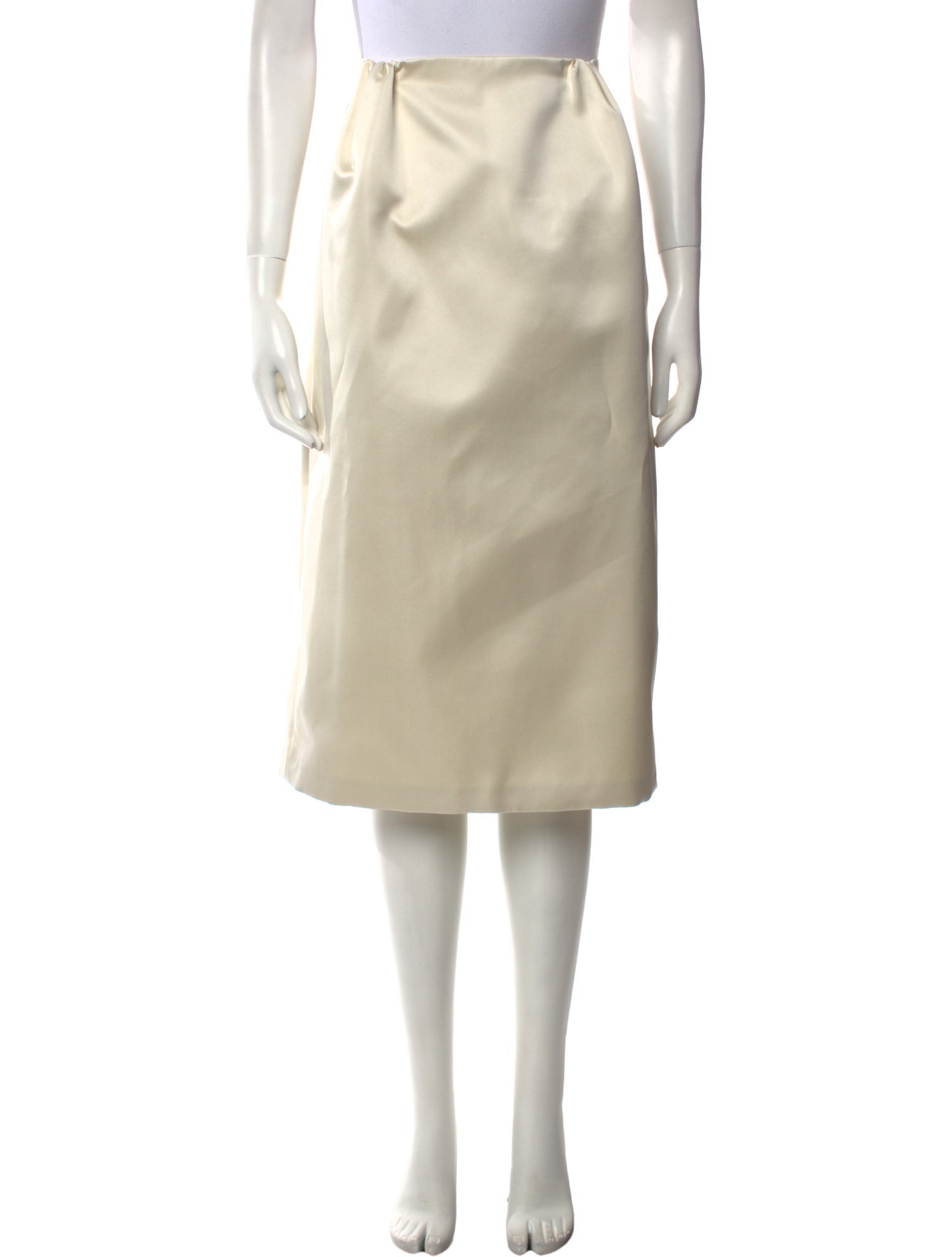 Altuzarra Pleated Accents Knee-Length Skirt