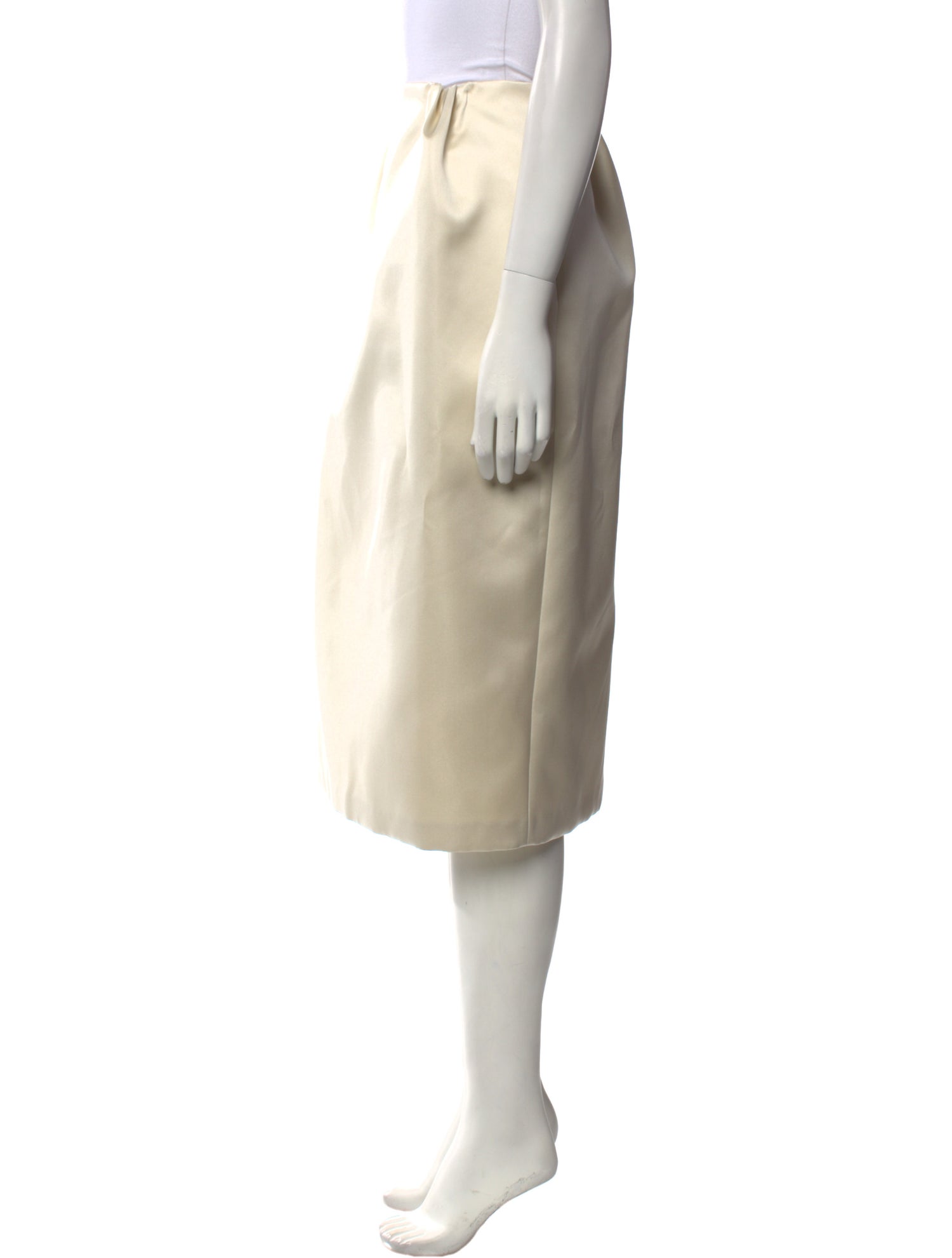 Altuzarra Pleated Accents Knee-Length Skirt