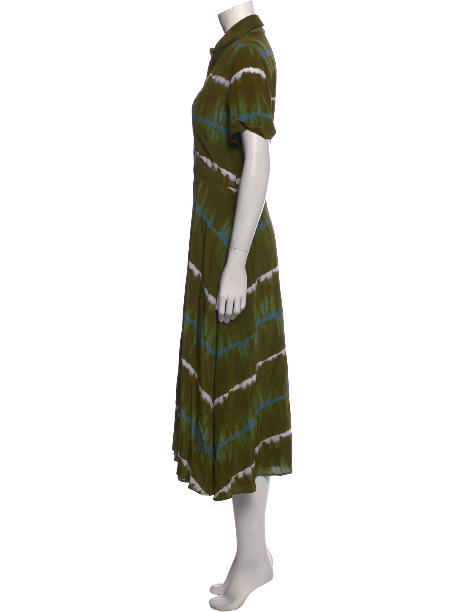 Altuzarra Silk Midi Length Dress