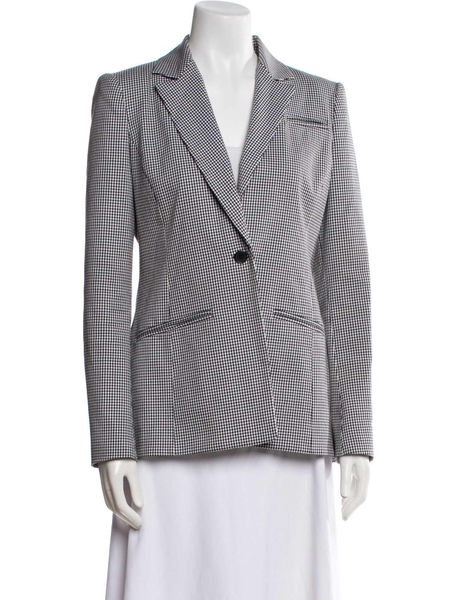 Altuzarra Plaid Print Blazer