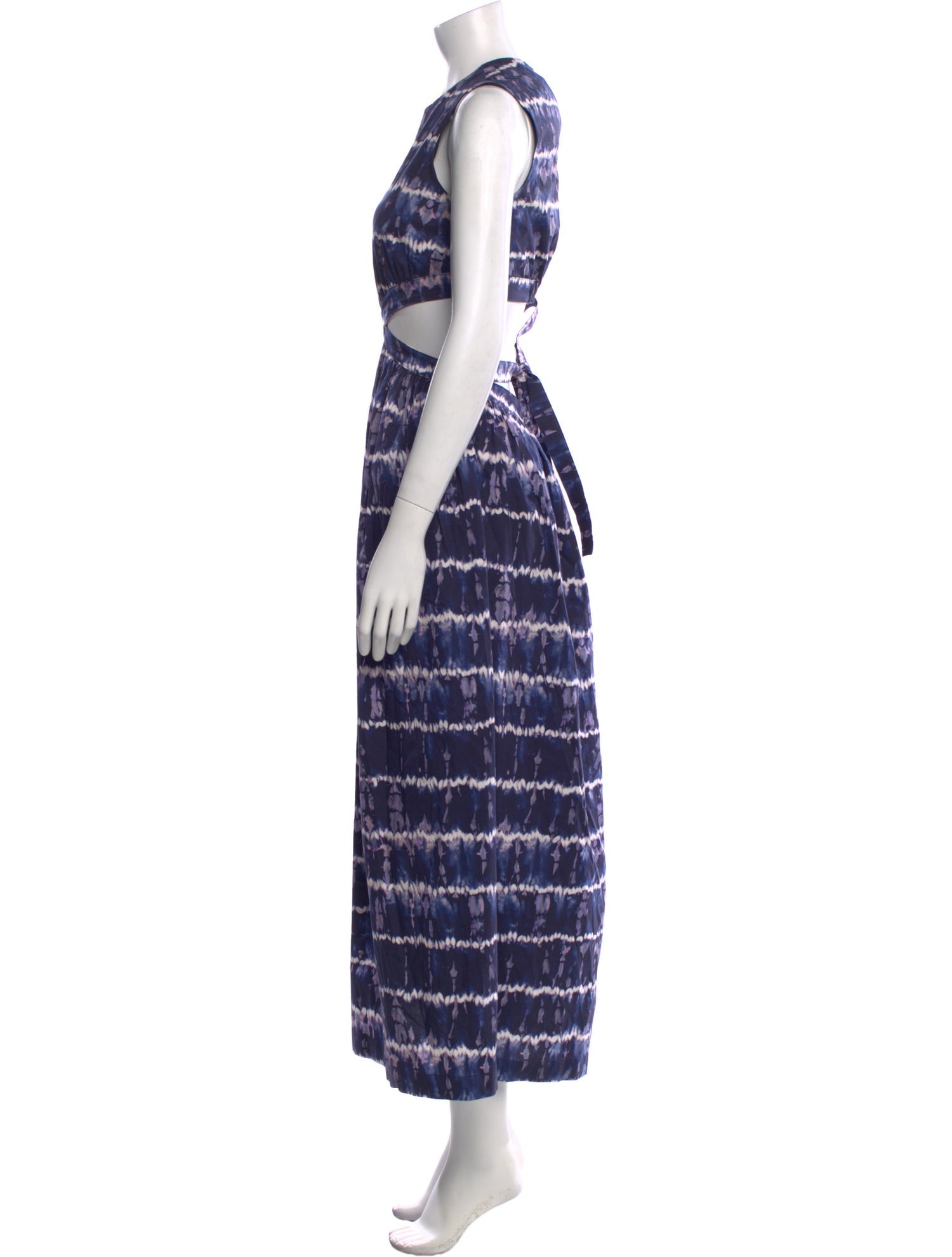 Altuzarra Tie-Dye Print Long Dress