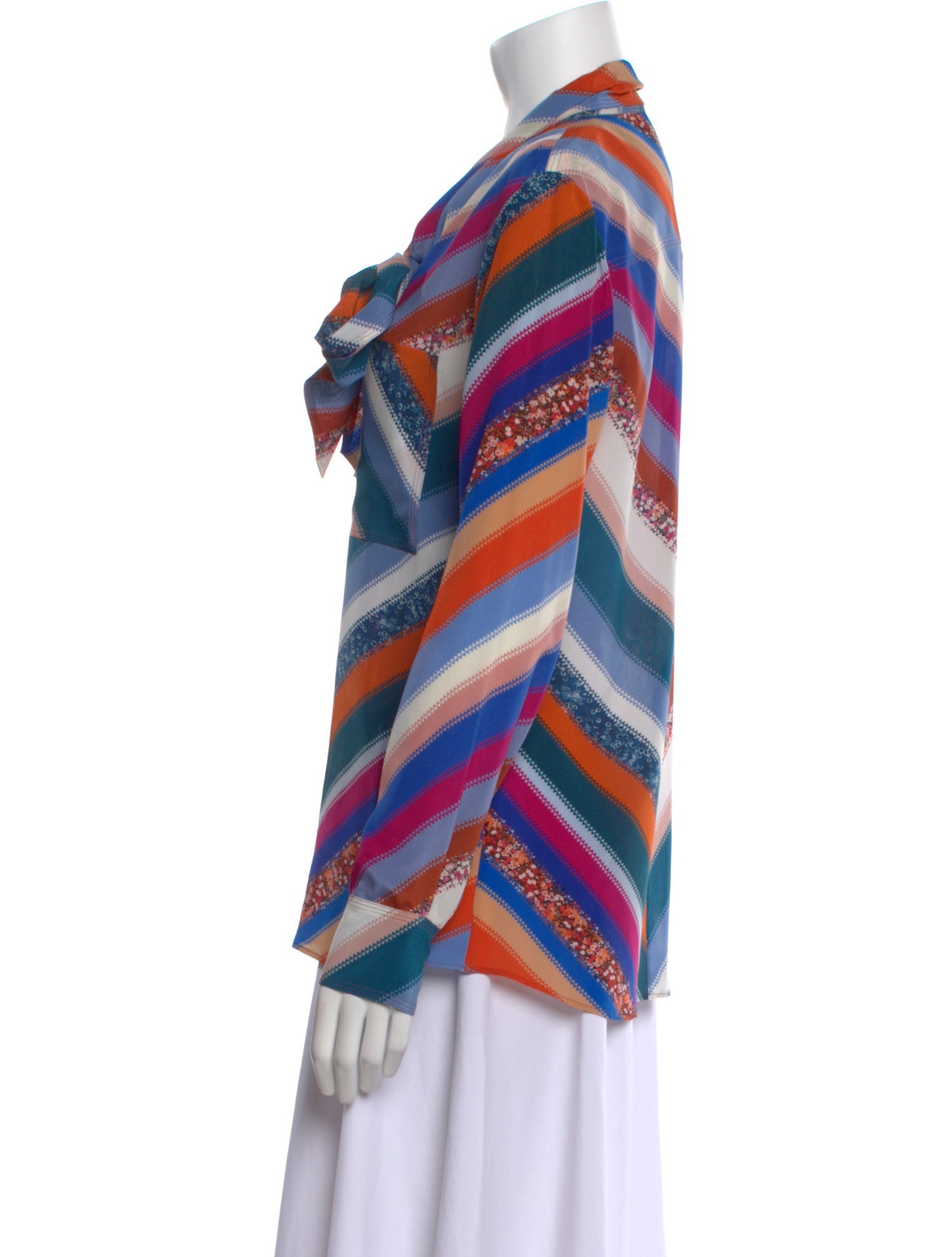 Altuzarra Silk Printed Polo