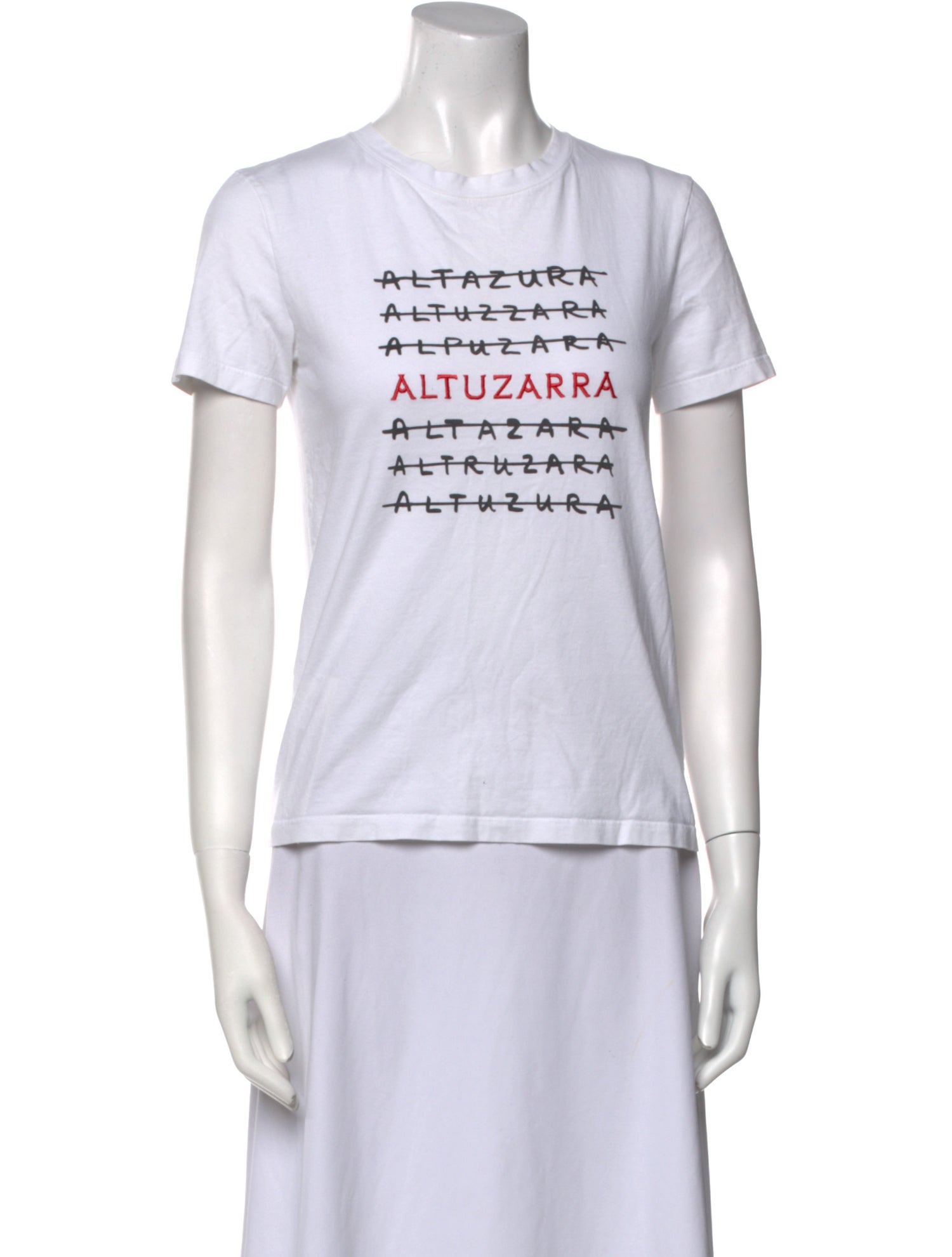 Altuzarra Graphic Print Crew Neck T-Shirt