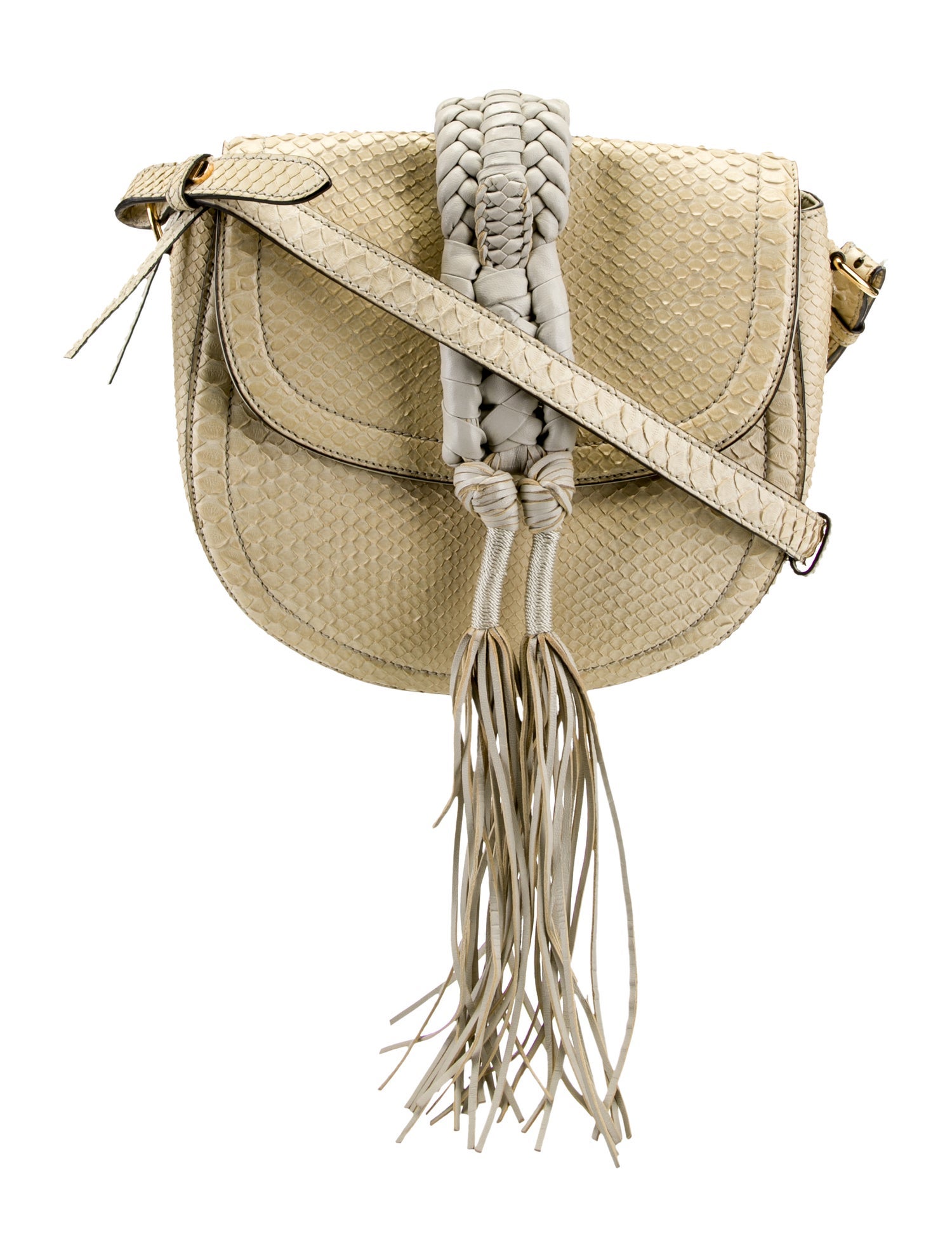 Altuzarra Snakeskin Crossbody Bag