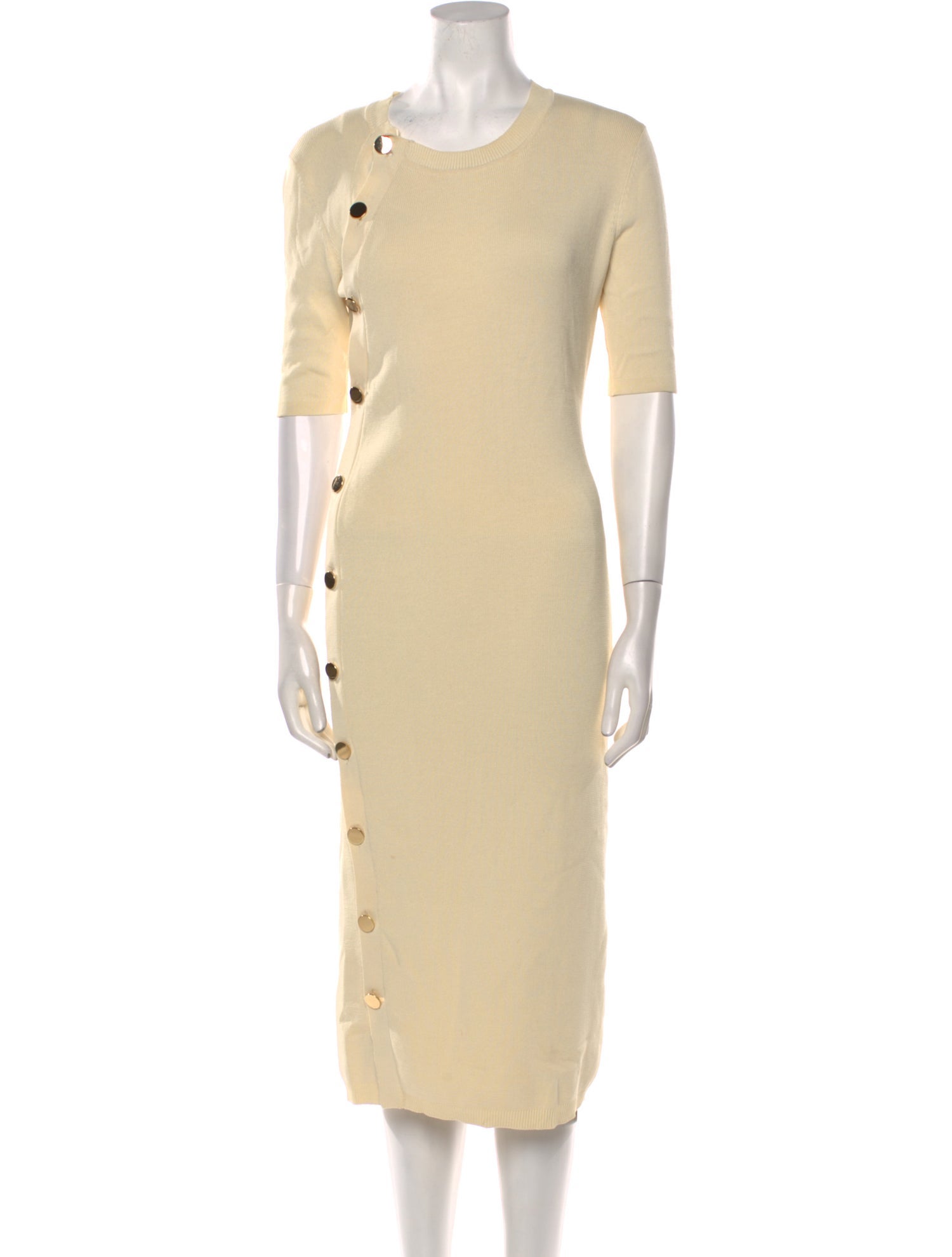 Altuzarra Crew Neck Midi Length Dress