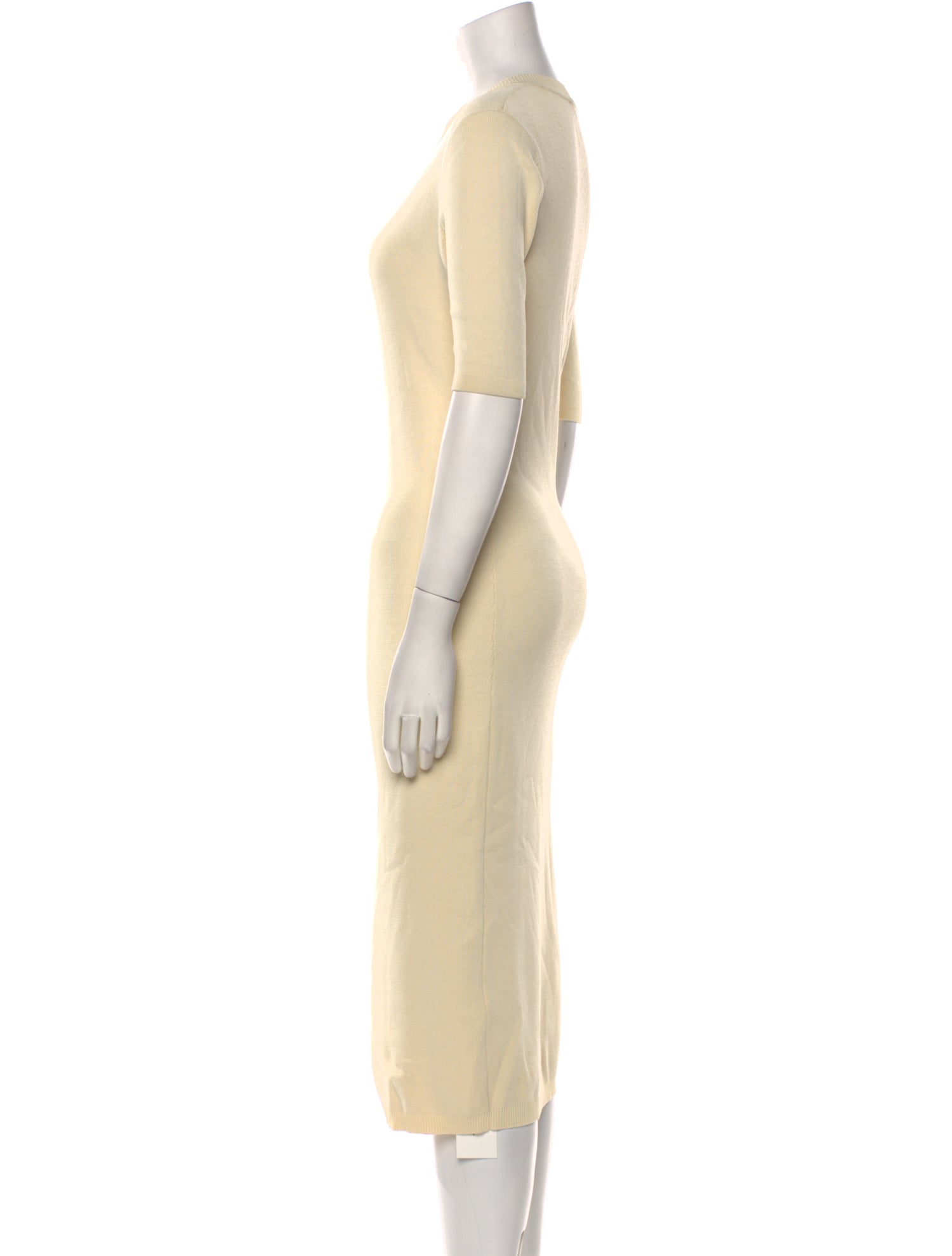 Altuzarra Crew Neck Midi Length Dress