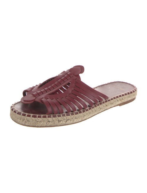 Altuzarra Leather Espadrilles